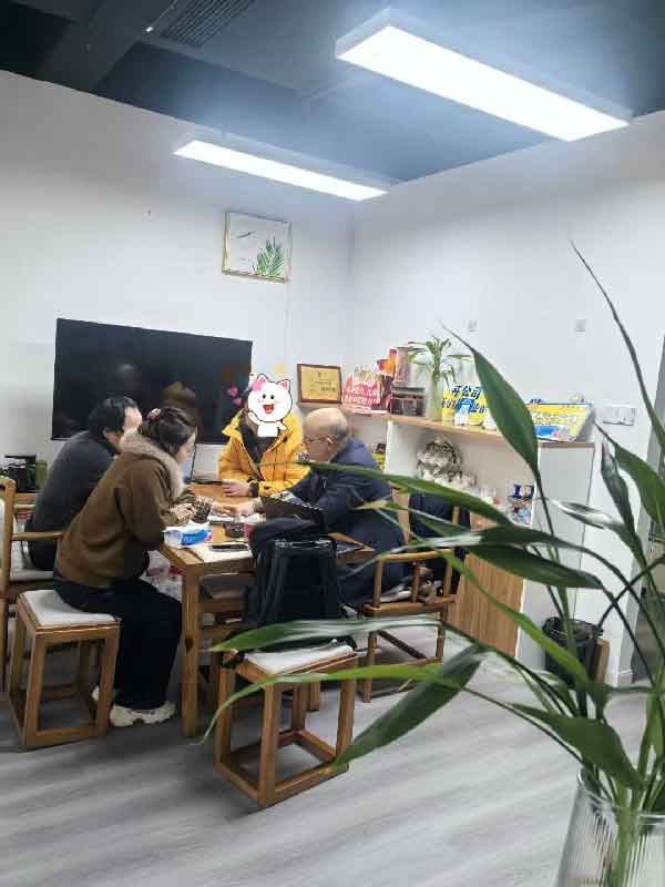 The French client came to the CTMAA office to discuss trademark registration in China