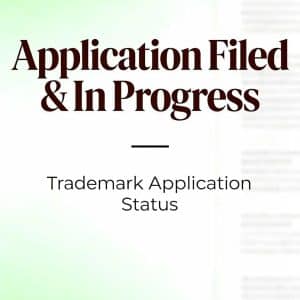 Trademark Application Filed In Progress