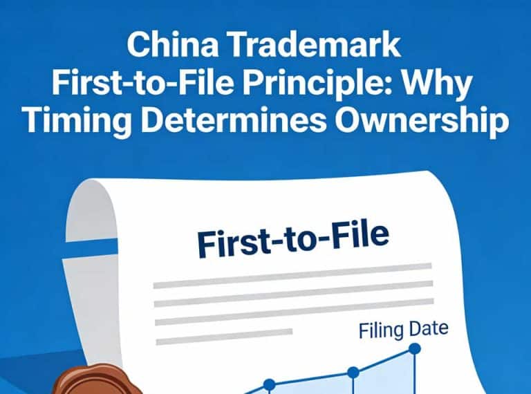 China Trademark First-to-File Principle: Why Timing Determines Ownership
