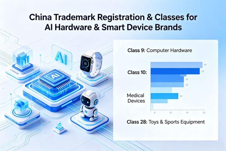 China Trademark Registration & Classes for AI Hardware & Smart Device Brands
